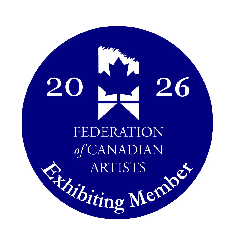 Federation of Canadian Artists 2026 Exhibiting Member Badge